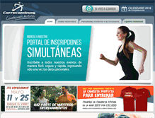 Tablet Screenshot of correcaminoscolombia.com